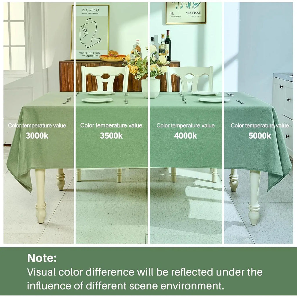 Polyester Rectangle Tablecloth - Sage Green, 60x104 in, Wrinkle-Free, Wipe-Clean, Waterproof, Machine Washable, Solid Textured Dining Cover for Party, Spring Wedding Kitchen Decor
