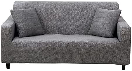 HOOBUY Printed Sofa Cover Stretch Couch Covers Patterned Loveseat Slipcovers for 2 Seater Cushion Couch Love Seat Set (BXMY, 2 Seater/Loveseat)