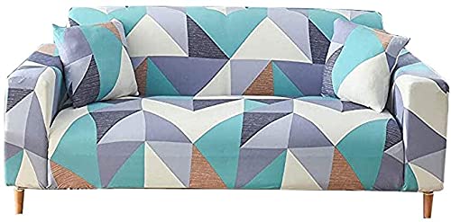 HOOBUY Printed Sofa Cover Stretch Couch Covers Patterned Loveseat Slipcovers for 2 Seater Cushion Couch Love Seat Set (BXMY, 2 Seater/Loveseat)