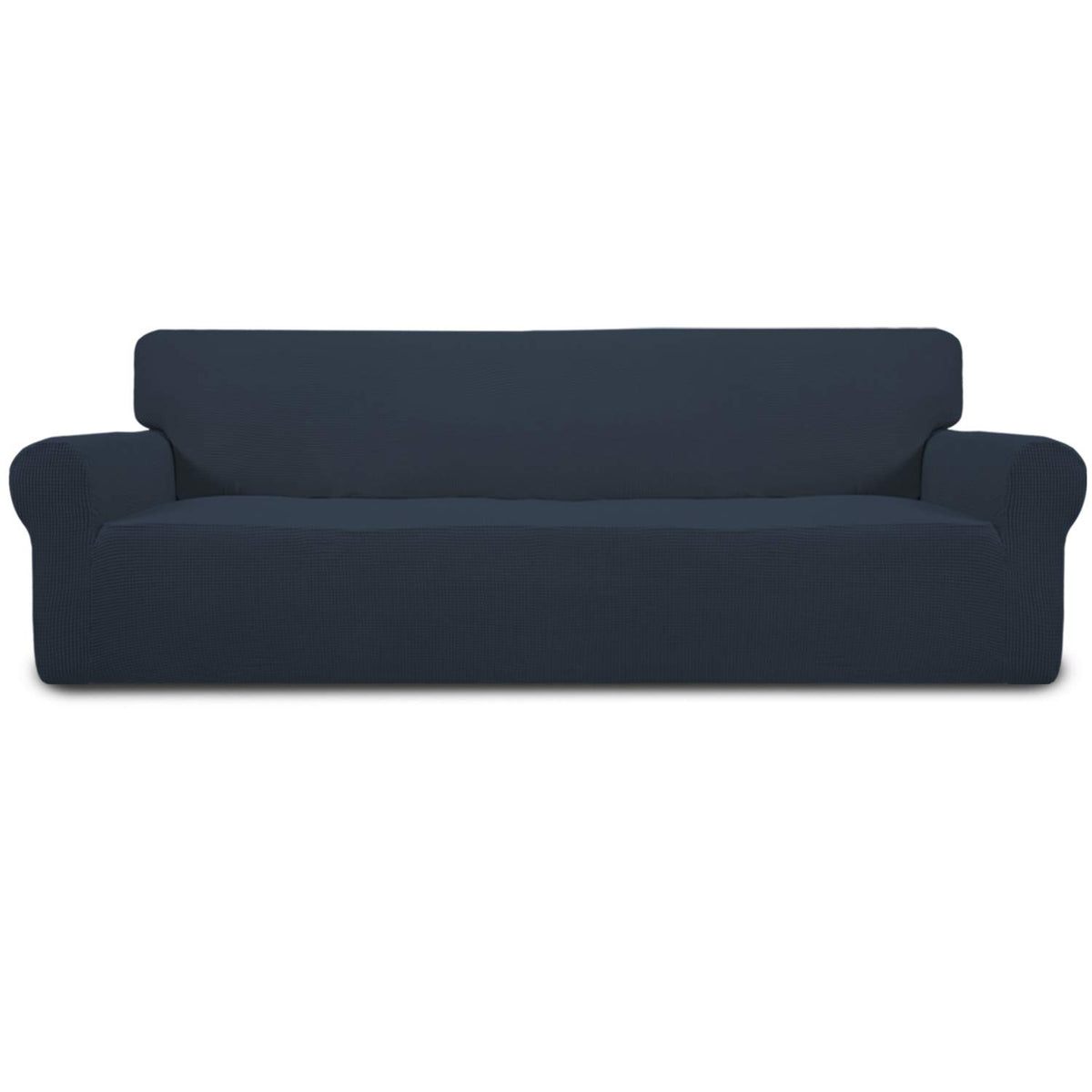 Easy-Going Stretch Loveseat Couch Covers Washable Cream