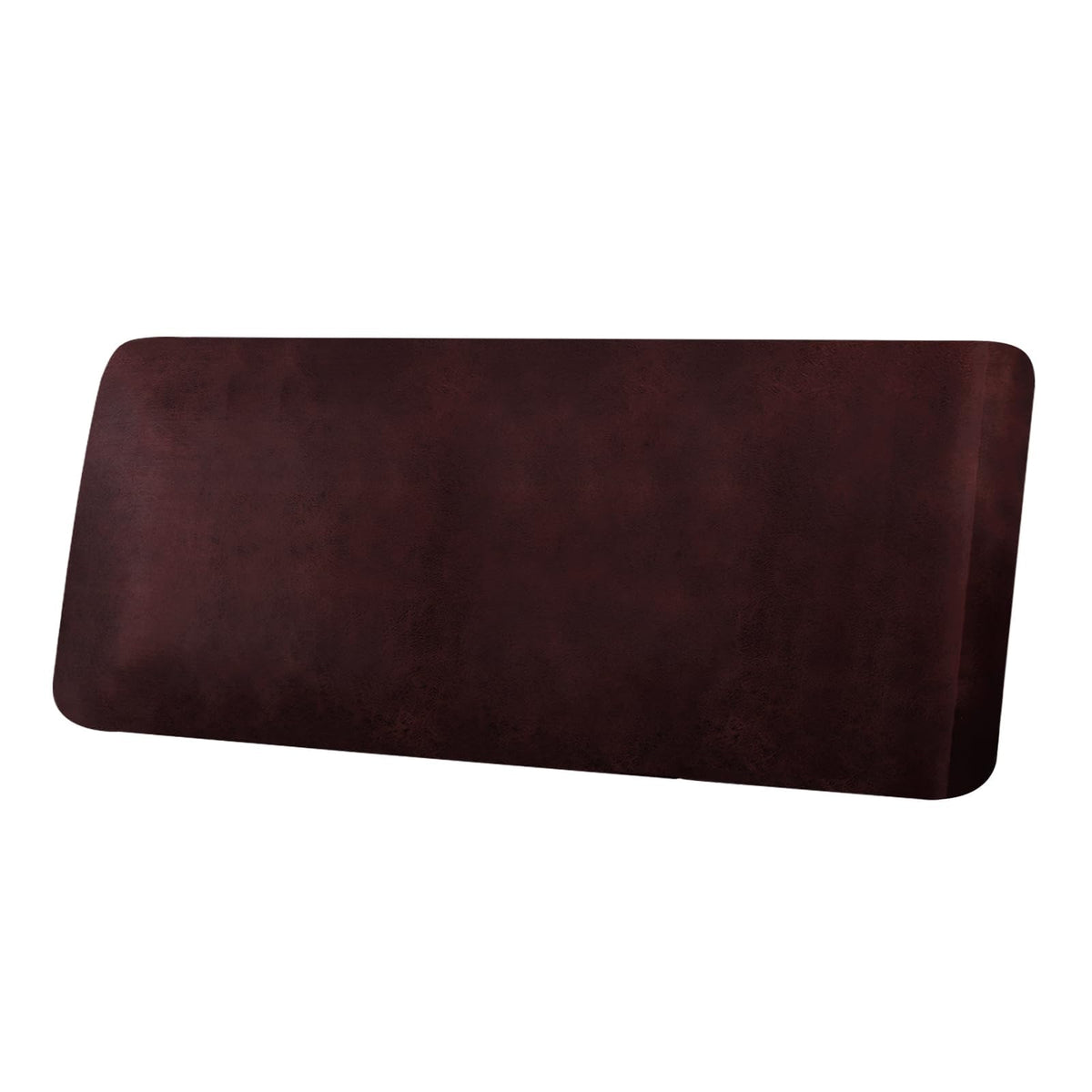 ANARACHON Leather Look Couch Cushion Covers Sofa Seat Slipcovers Sets Couches Furniture Protector for Sectional Armchair Loveseat Pets Kids Stretch Spandex Fabric (2 Cushion Loveseat, Burgundy)