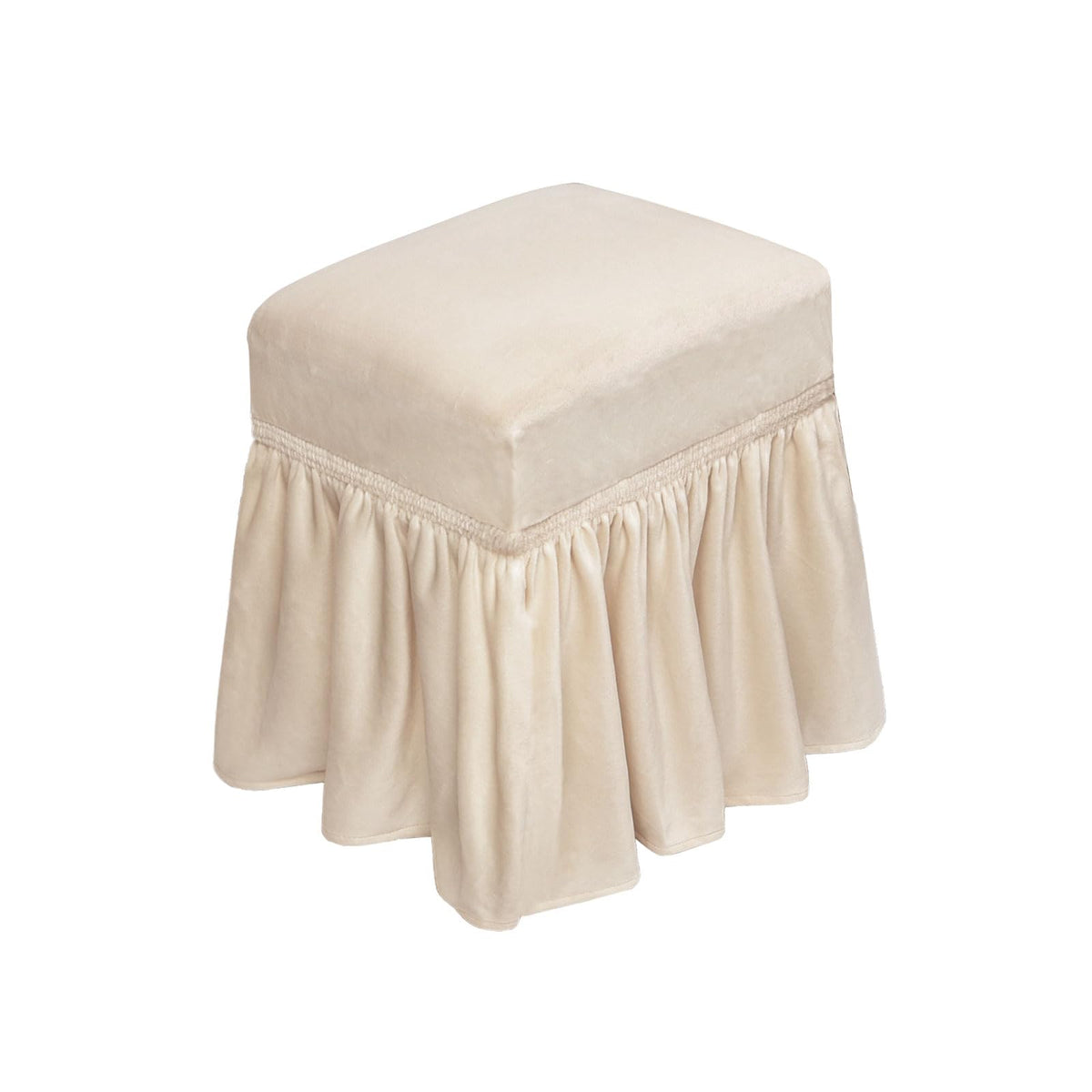 NICEEC Spandex Dining Bench Cushion Cover Bench Covers Stretch with Skirt