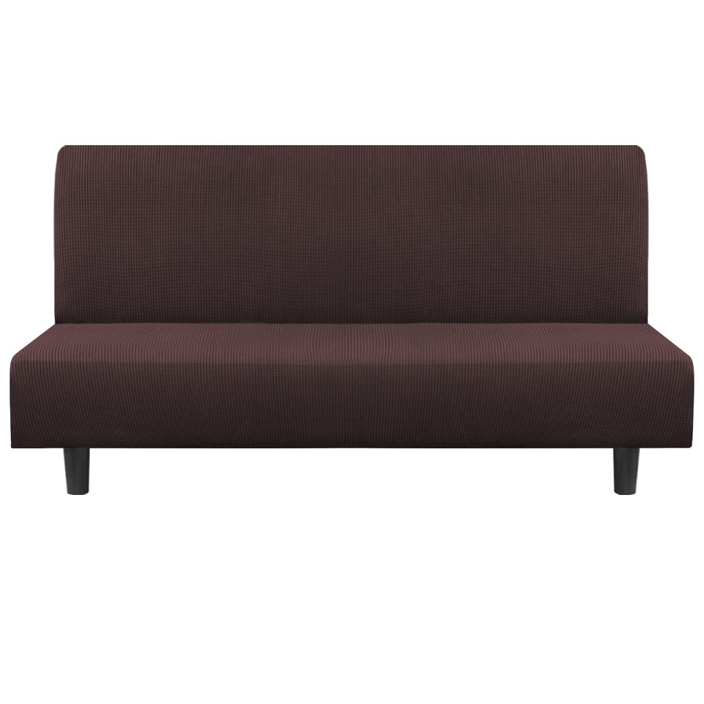 Flamingo P High Stretch One Piece Furniture Protector Sofa Cover for Durable Spandex Stretch Fabric Super Soft Slipcover, 2 Seater, Wine, Loveseat