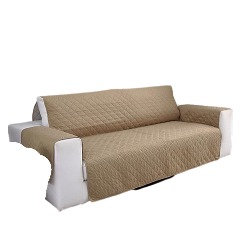 Water-Resistant Loveseat Slipcover with Non-Slip Design Reversible Furniture Protector for Pets, Spill-Proof Sofa Cover(Blue,Small)