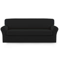 Easy-Going 2 Pieces Stretch Loveseat Couch Sofa Slipcover Washable