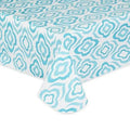 Design Imports Ikat Vinyl Tablecloth