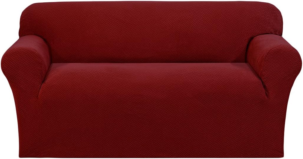 Madison Loveseat Slipcover, Brick