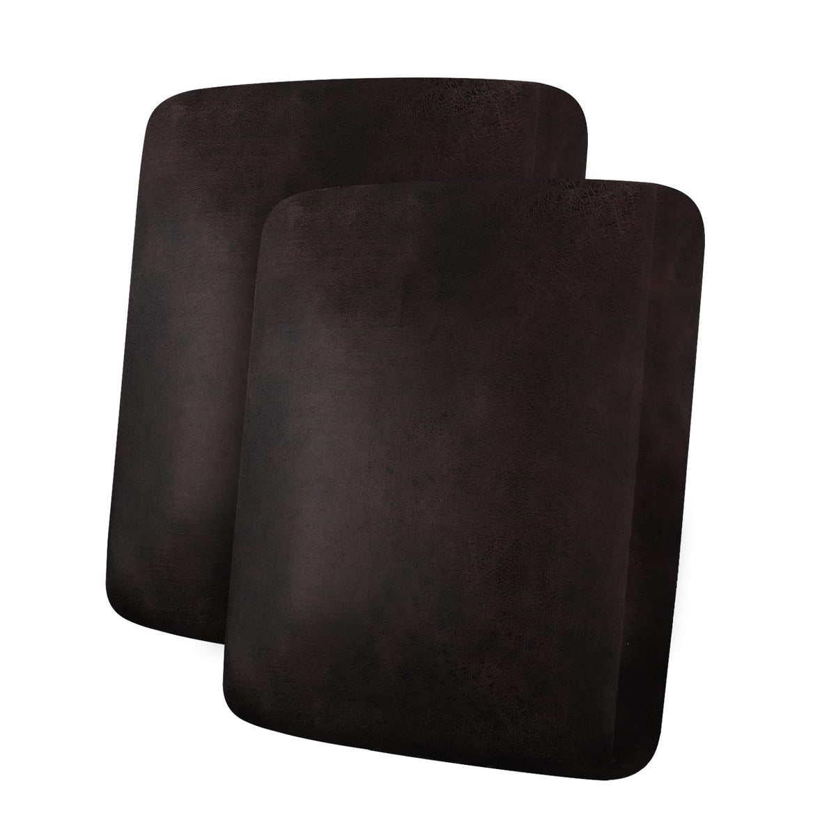 ANARACHON Leather Look Couch Cushion Covers Sofa Seat Slipcovers Sets Couches Furniture Protector for Sectional Armchair Loveseat Pets Kids Stretch Spandex Fabric (2 Cushion Loveseat, Burgundy)