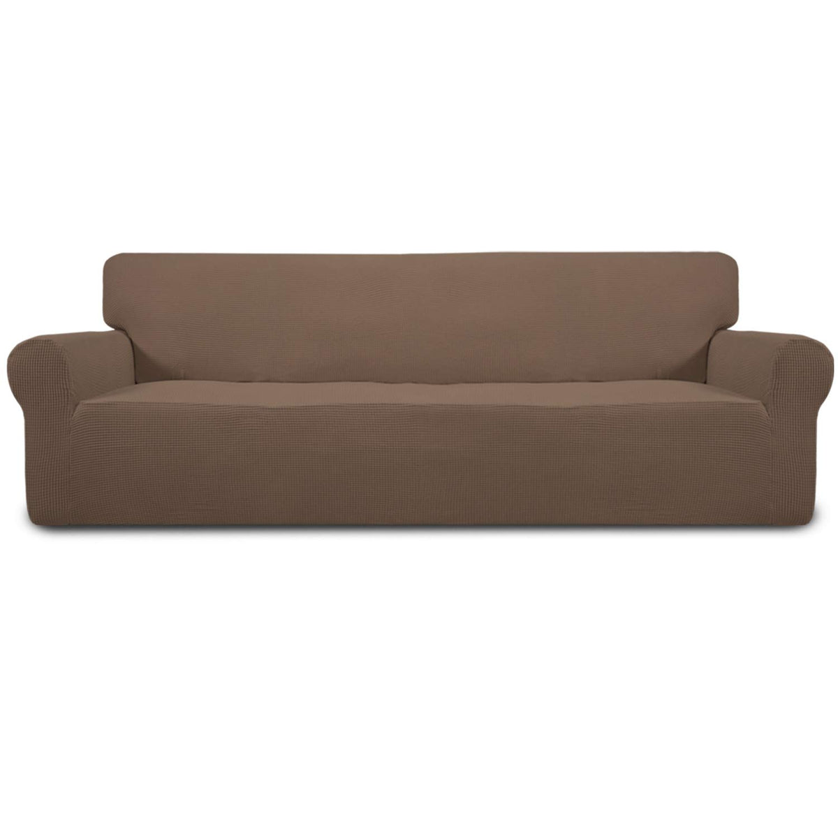 Easy-Going Stretch Loveseat Couch Covers Washable Cream