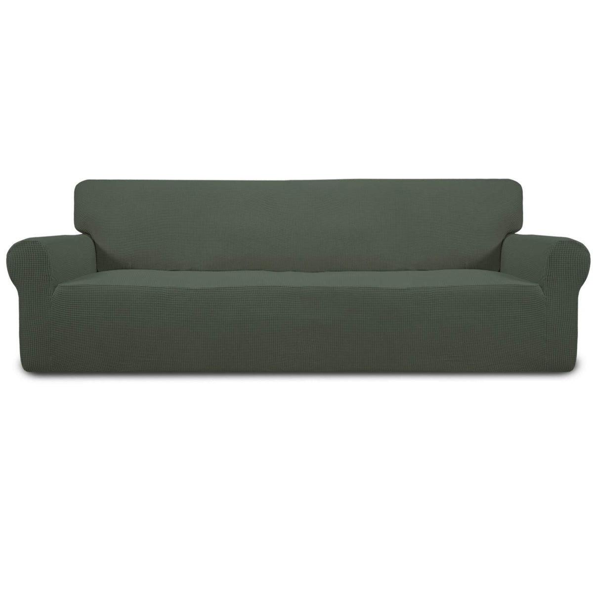 Easy-Going Stretch Loveseat Couch Covers Washable Cream