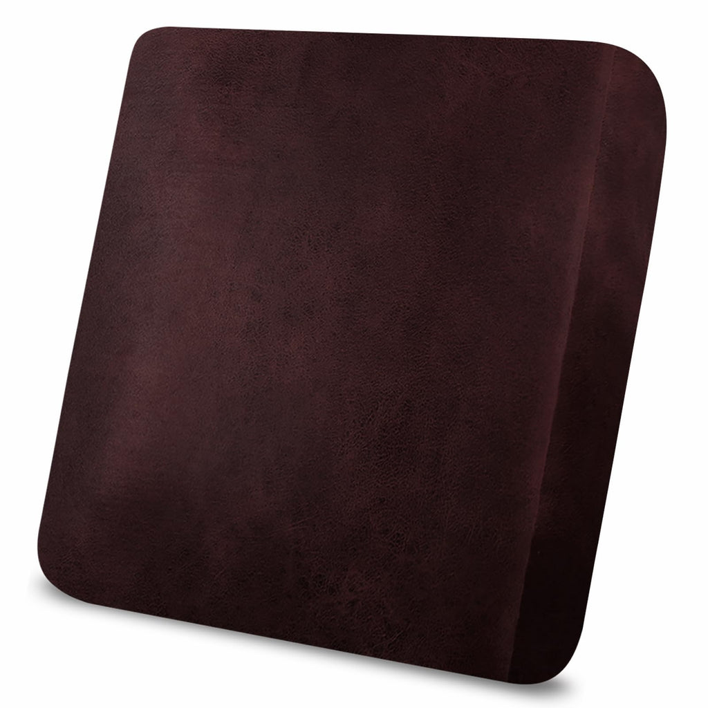 molasofa Leather Look Couch Cushion Covers, Stretch Sofa Cushion Covers for Sectional Armchair Loveseat Protector,Replacement Seat Cushion Slipcovers, Machine Washable (2 Cushion Loveseat, Red)