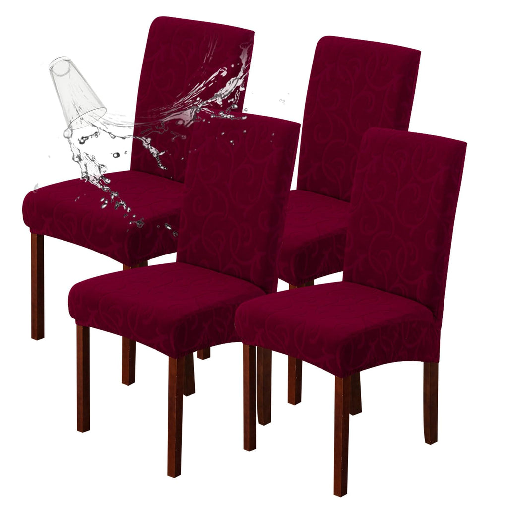 Waterproof Dining Room Chair Covers, Stretch Parsons Chair Slipcovers