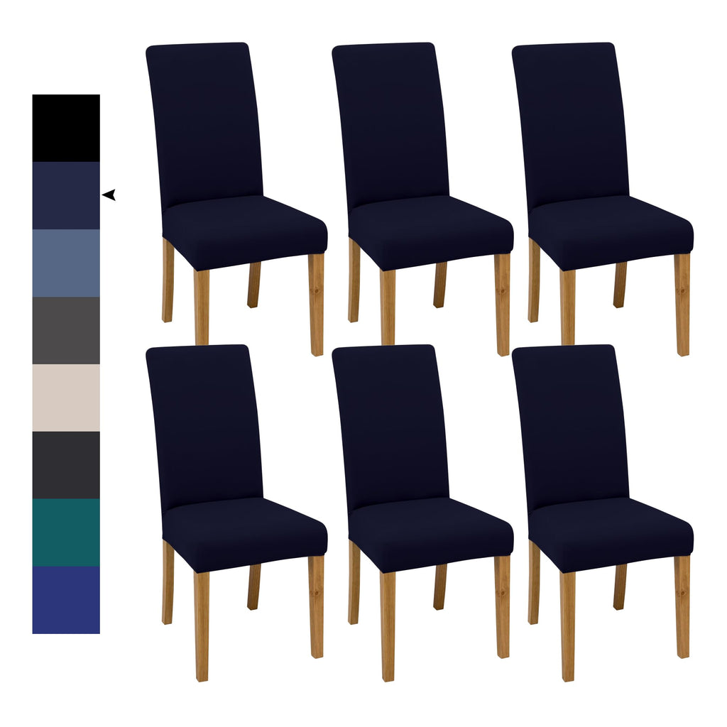Velvet Dining Chair Covers,Dining Room Chair Covers Set of 6