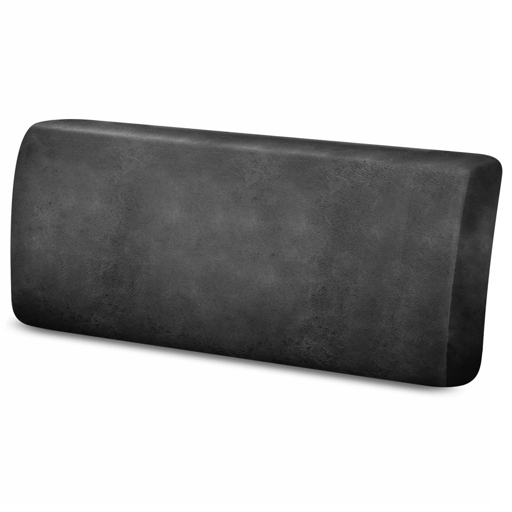 molasofa Leather Look Couch Cushion Covers, Stretch Sofa Cushion Covers for Sectional Armchair Loveseat Protector,Replacement Seat Cushion Slipcovers, Machine Washable (2 Cushion Loveseat, Red)