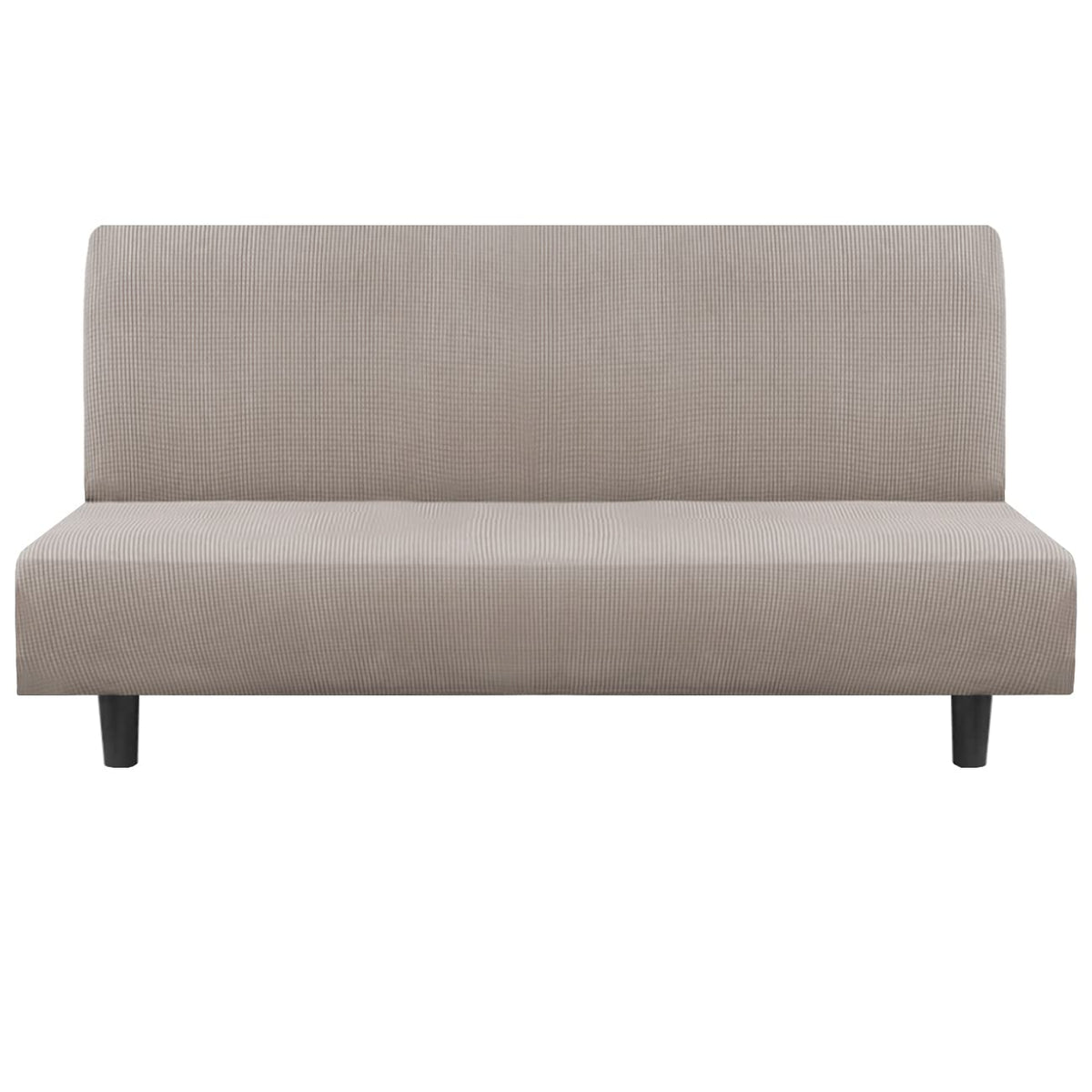 Flamingo P High Stretch One Piece Furniture Protector Sofa Cover for Durable Spandex Stretch Fabric Super Soft Slipcover, 2 Seater, Wine, Loveseat