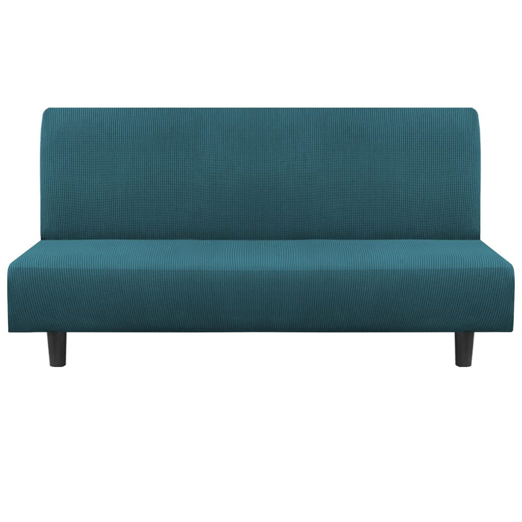 Flamingo P High Stretch One Piece Furniture Protector Sofa Cover for Durable Spandex Stretch Fabric Super Soft Slipcover, 2 Seater, Wine, Loveseat