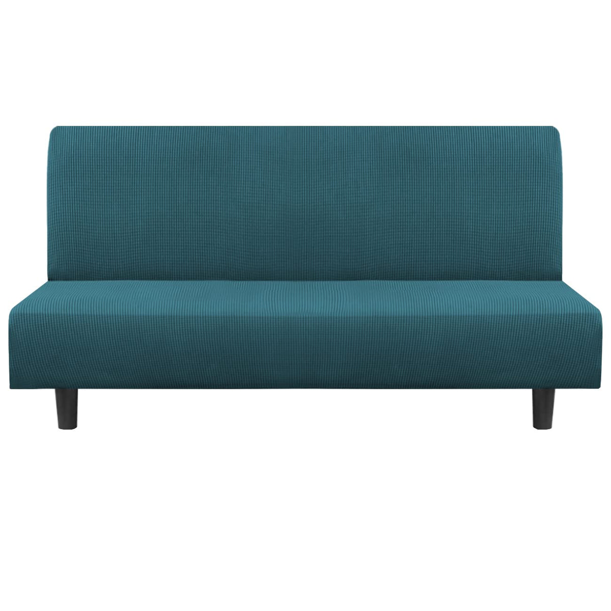 Flamingo P High Stretch One Piece Furniture Protector Sofa Cover for Durable Spandex Stretch Fabric Super Soft Slipcover, 2 Seater, Wine, Loveseat
