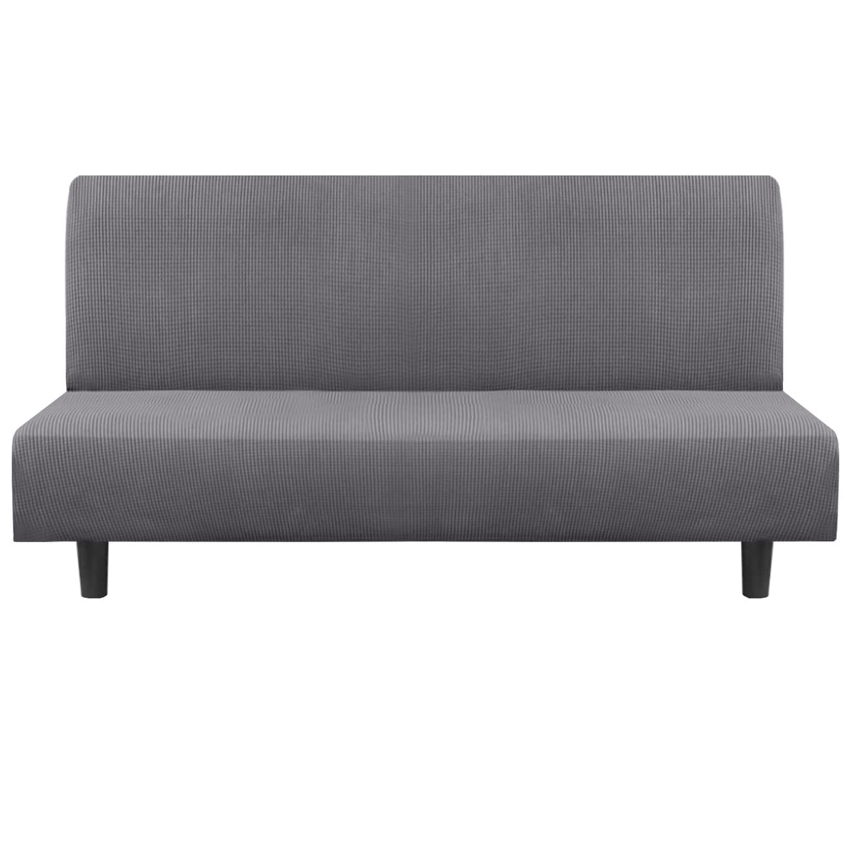 Flamingo P High Stretch One Piece Furniture Protector Sofa Cover for Durable Spandex Stretch Fabric Super Soft Slipcover, 2 Seater, Wine, Loveseat