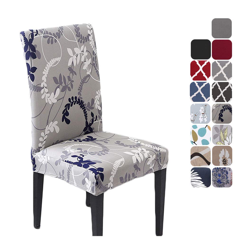 HZDHCLH Dining Chair Covers Set of 4 Stretch Chair Slipcovers Washable