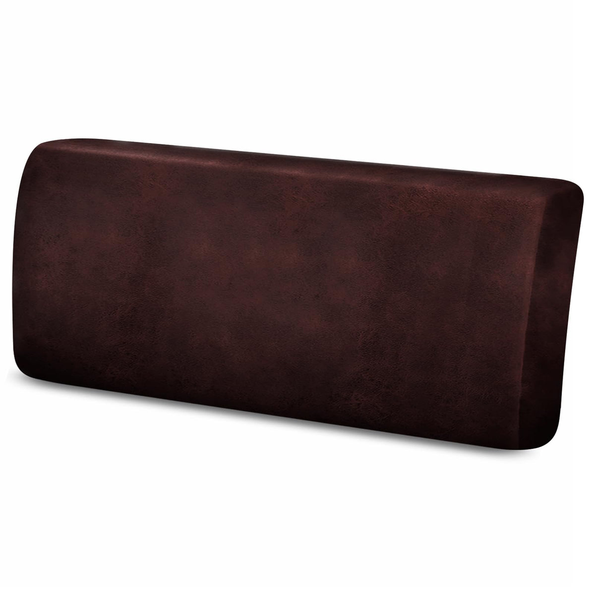molasofa Leather Look Couch Cushion Covers, Stretch Sofa Cushion Covers for Sectional Armchair Loveseat Protector,Replacement Seat Cushion Slipcovers, Machine Washable (2 Cushion Loveseat, Red)
