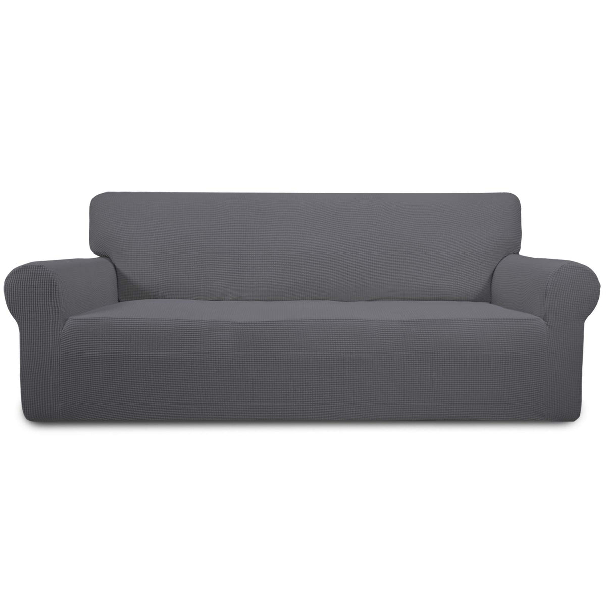 Easy-Going Stretch Loveseat Couch Covers Washable Cream