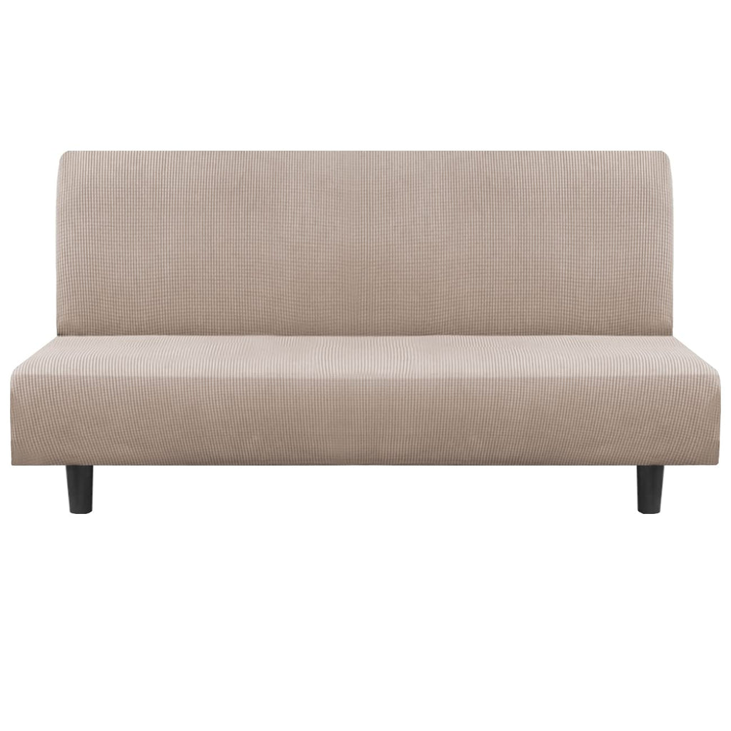 Flamingo P High Stretch One Piece Furniture Protector Sofa Cover for Durable Spandex Stretch Fabric Super Soft Slipcover, 2 Seater, Wine, Loveseat