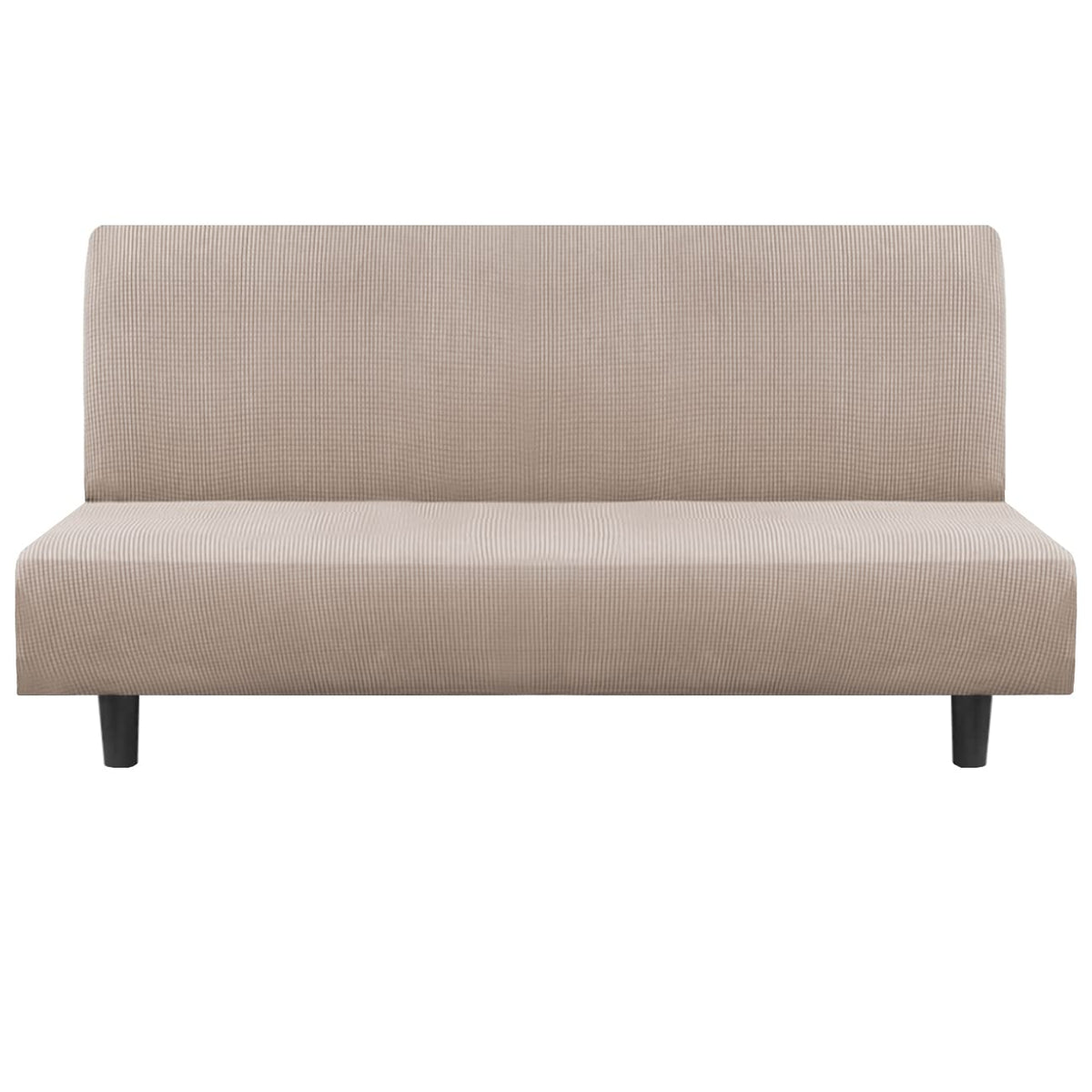 Flamingo P High Stretch One Piece Furniture Protector Sofa Cover for Durable Spandex Stretch Fabric Super Soft Slipcover, 2 Seater, Wine, Loveseat