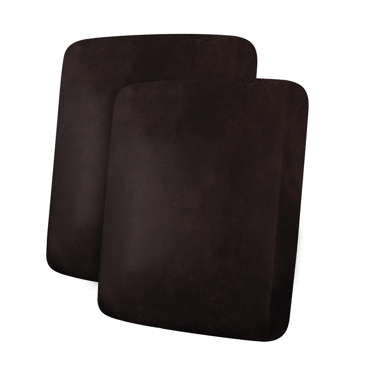 ANARACHON Leather Look Couch Cushion Covers Sofa Seat Slipcovers Sets Couches Furniture Protector for Sectional Armchair Loveseat Pets Kids Stretch Spandex Fabric (2 Cushion Loveseat, Burgundy)