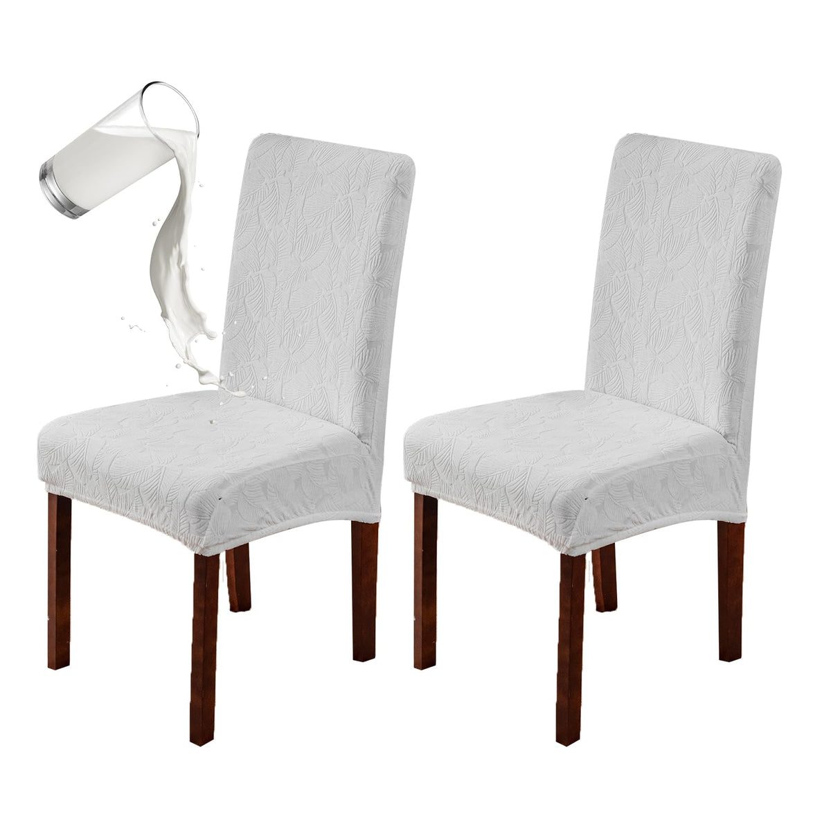 Waterproof Dining Room Chair Covers, Stretch Parsons Chair Slipcovers