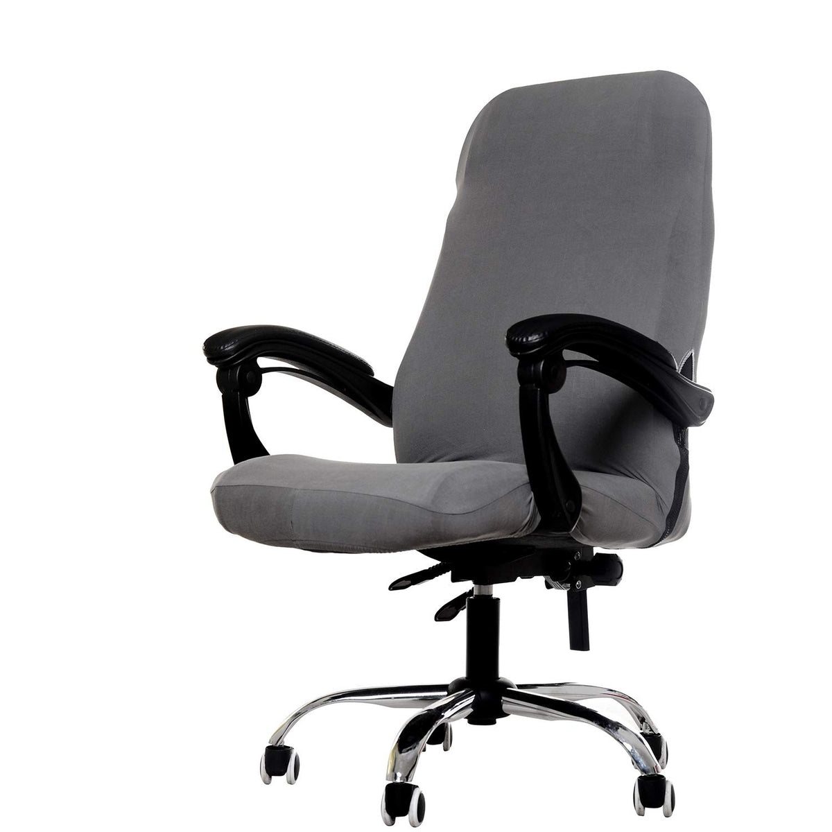 WOMACO Printed Office Chair Covers, Stretch Computer Universal Boss Modern Simplism Style High Back Chair Slipcover - Peony, Large