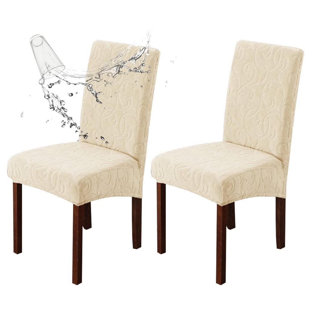 Waterproof Dining Room Chair Covers, Stretch Parsons Chair Slipcovers