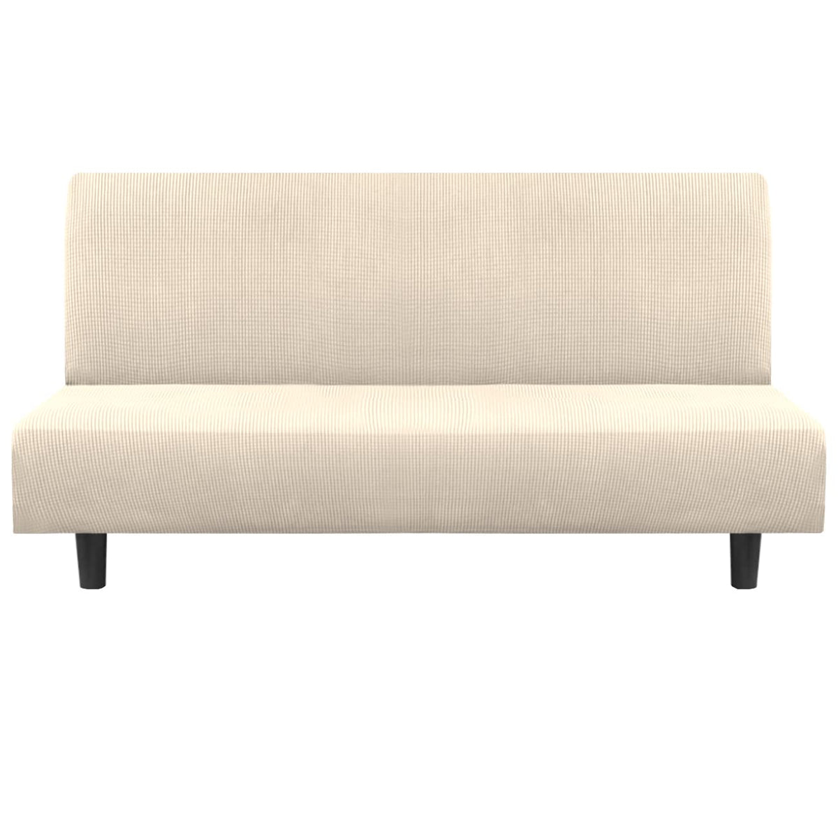 Flamingo P High Stretch One Piece Furniture Protector Sofa Cover for Durable Spandex Stretch Fabric Super Soft Slipcover, 2 Seater, Wine, Loveseat