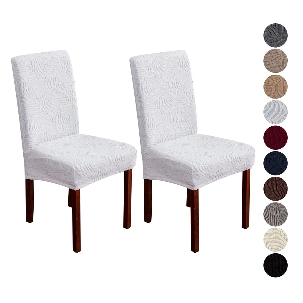 Dining Chair Covers Set of 6, Stretch Parsons Chair Slipcovers