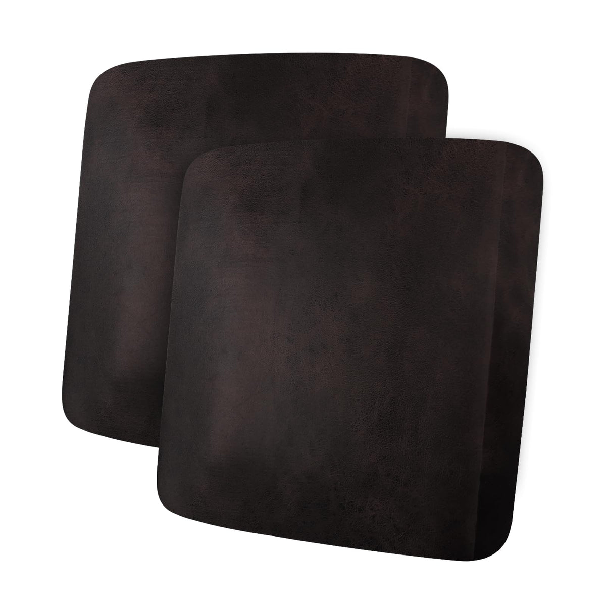 ANARACHON Leather Look Couch Cushion Covers Sofa Seat Slipcovers Sets Couches Furniture Protector for Sectional Armchair Loveseat Pets Kids Stretch Spandex Fabric (2 Cushion Loveseat, Burgundy)