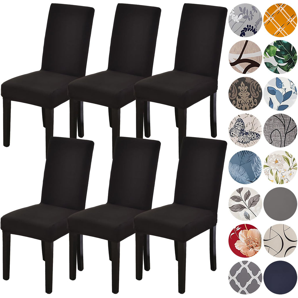 HZDHCLH Dining Chair Covers Set of 4 Stretch Chair Slipcovers Washable