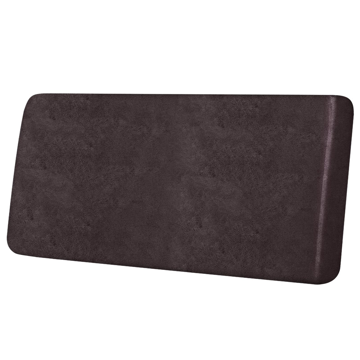 ANARACHON Leather Look Couch Cushion Covers Sofa Seat Slipcovers Sets Couches Furniture Protector for Sectional Armchair Loveseat Pets Kids Stretch Spandex Fabric (2 Cushion Loveseat, Burgundy)