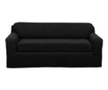 MAYTEX Pixel Ultra Soft Stretch 2 Piece Furniture Cover Loveseat Slipcover, Chocolate (4300512)