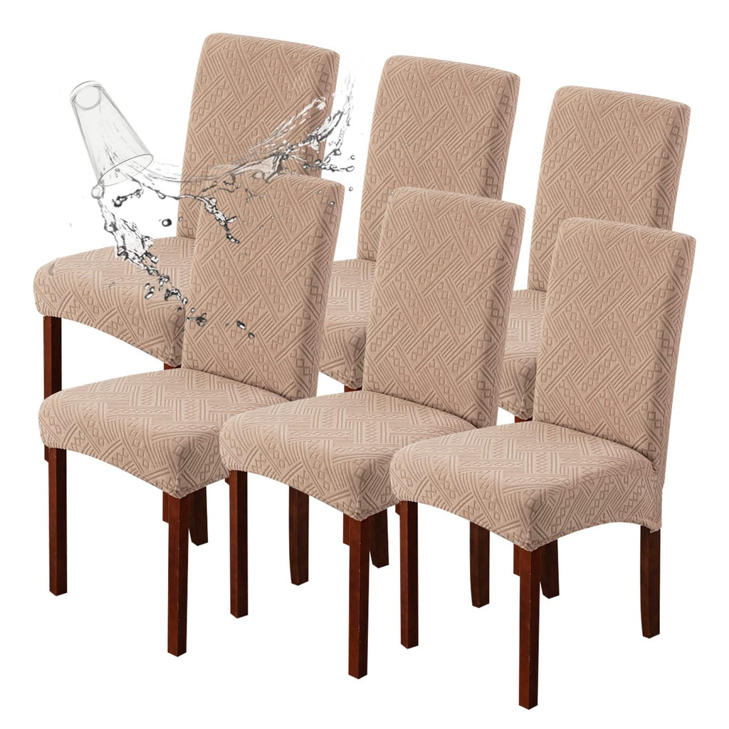 Waterproof Dining Room Chair Covers, Stretch Parsons Chair Slipcovers