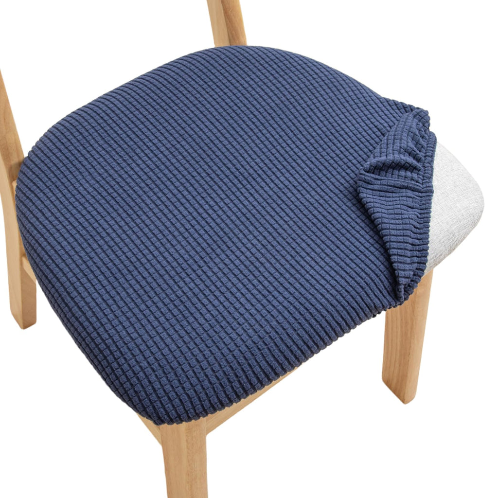 CRFATOP Waterproof Dining Chair Seat Cover Set of 6 Cushion Cover,L,Green