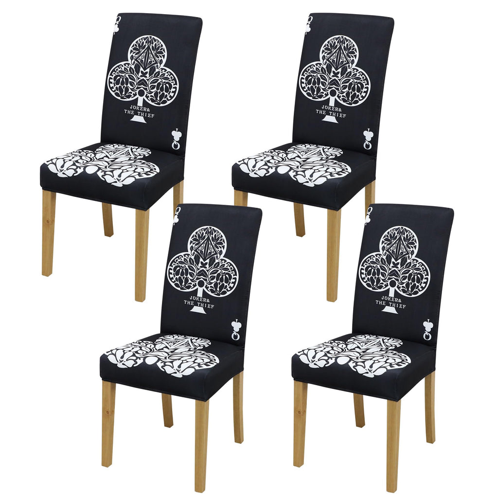 Velvet Dining Chair Covers,Dining Room Chair Covers Set of 6