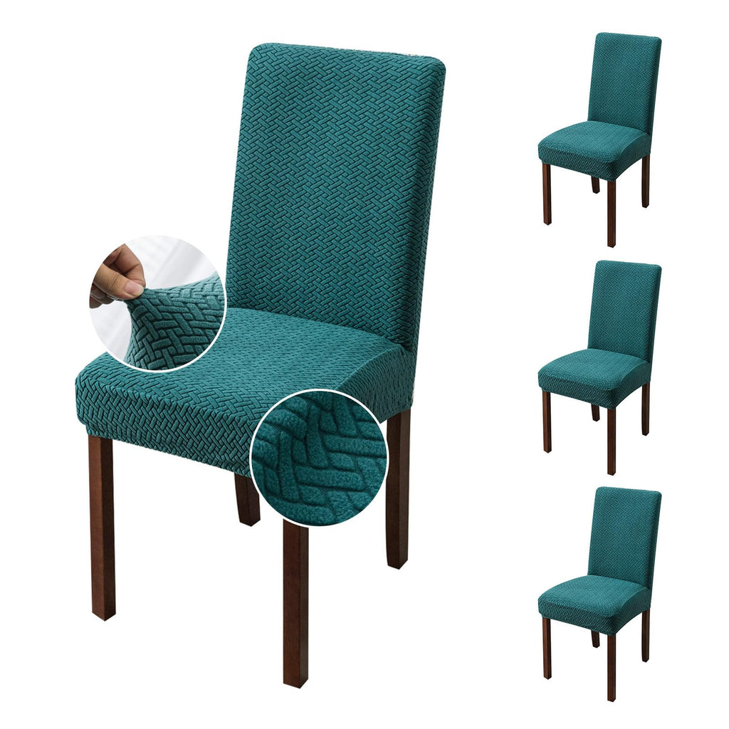 Genina Waterproof Chair Covers for Dining Room Chair Slipcovers Set of 4