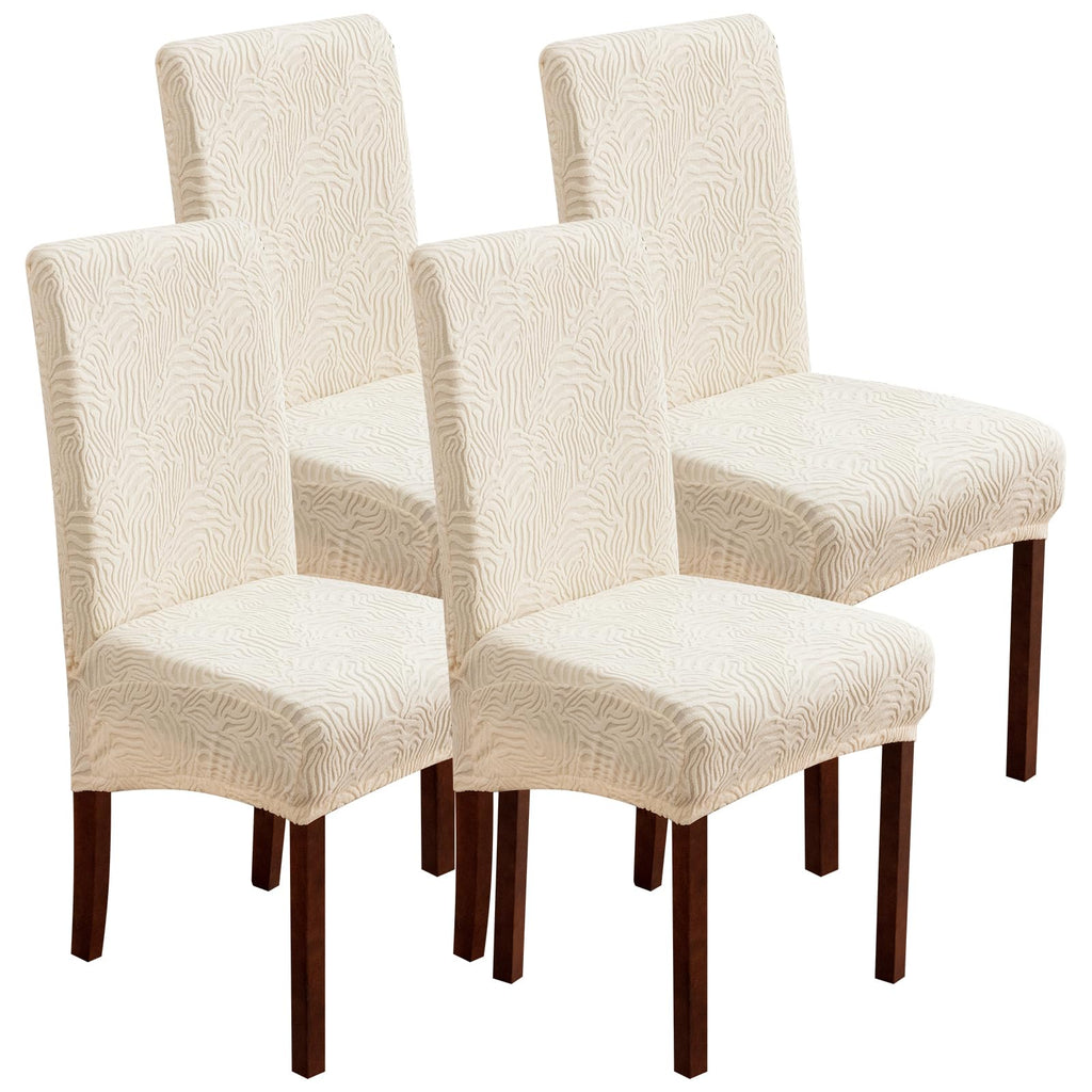Dining Chair Covers Set of 6, Stretch Parsons Chair Slipcovers