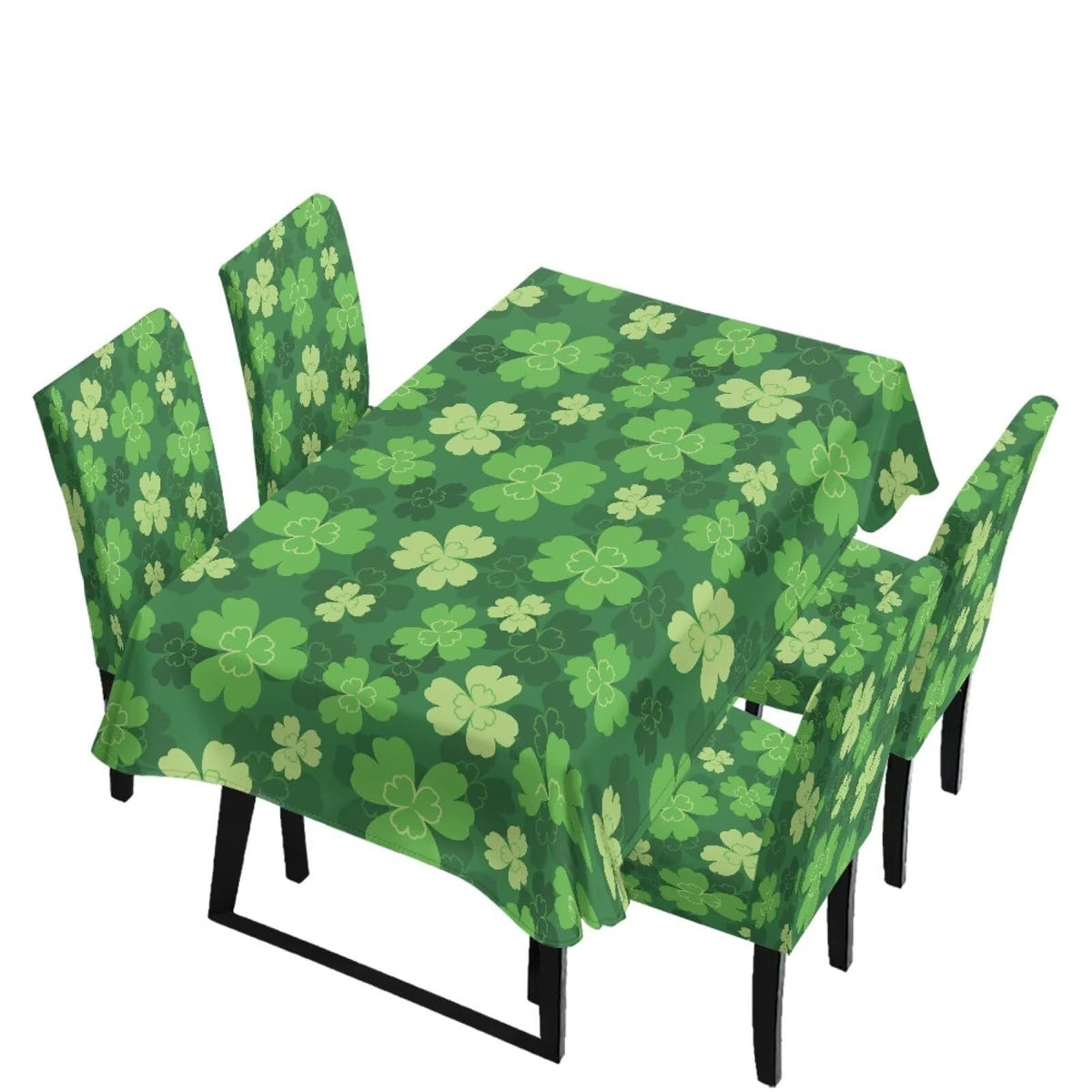 ZDCUSTOM Vintage Table Cloth and Chair Cover Set of 4 Sunflower Tablecloths Rectangular Elegant Chair Covers for Dining Chairs Stain Resistant Decoration