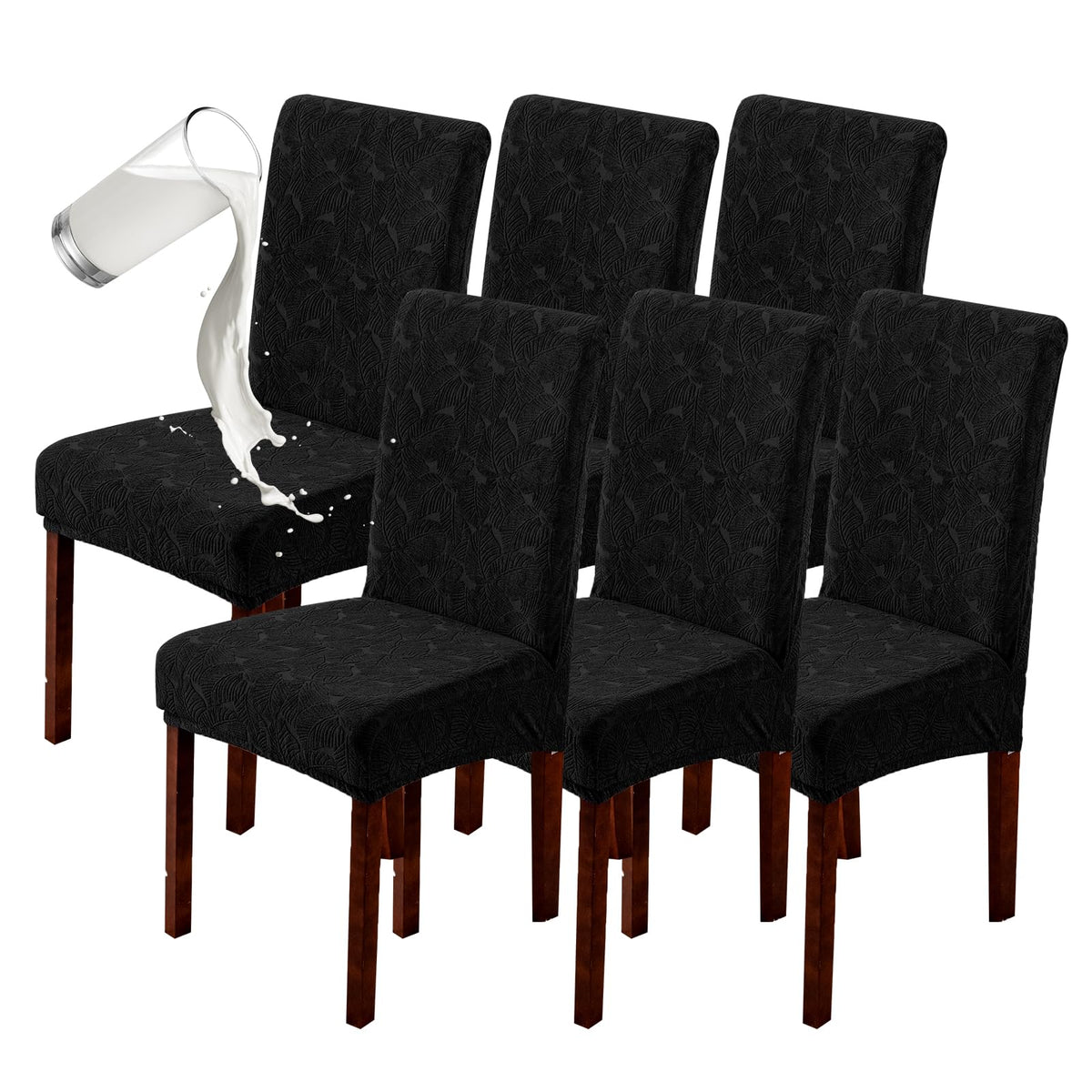 Waterproof Dining Room Chair Covers, Stretch Parsons Chair Slipcovers