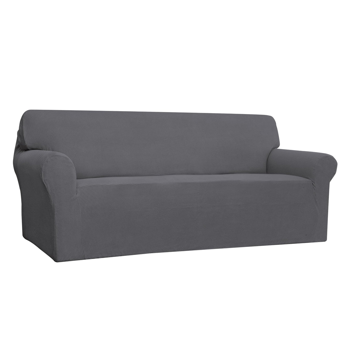 Easy-Going Stretch Loveseat Couch Covers Washable Cream