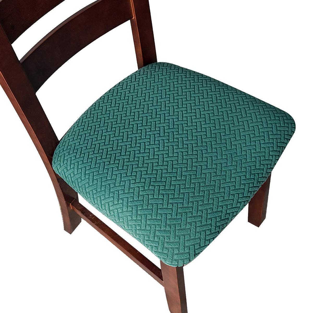 Genina Seat Covers for Dining Room Washable Chair Seat Slipcovers Set of 4