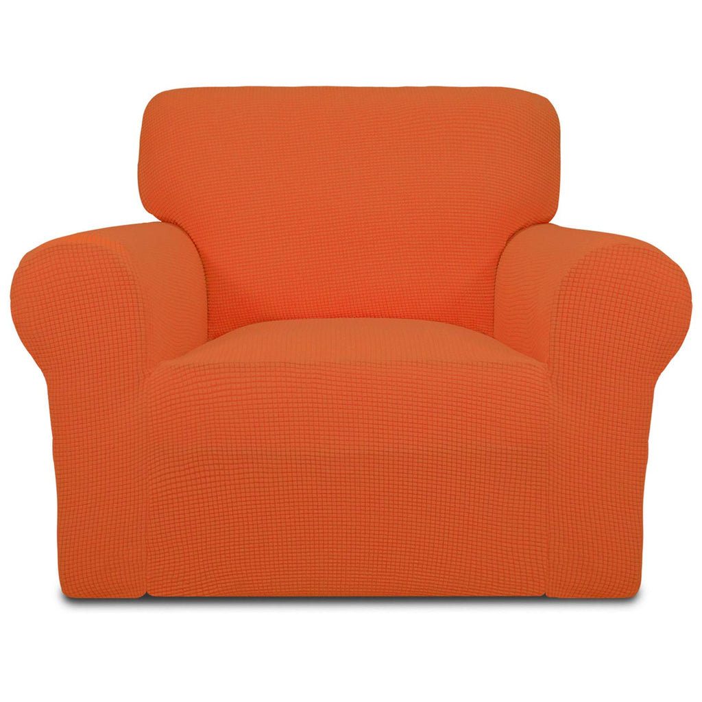 Easy-Going Stretch Loveseat Couch Covers Washable Cream