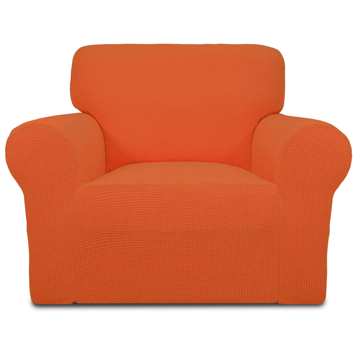 Easy-Going Stretch Loveseat Couch Covers Washable Cream