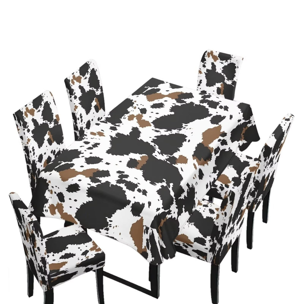 Dining Table Chair Covers 5 Pack, Removable Parsons Chair Slipcovers Dust Proof Tablecloths Scratch Resistant Seat Protector for Dining Room, Sunflower Honeycomb Bee Print Yellow