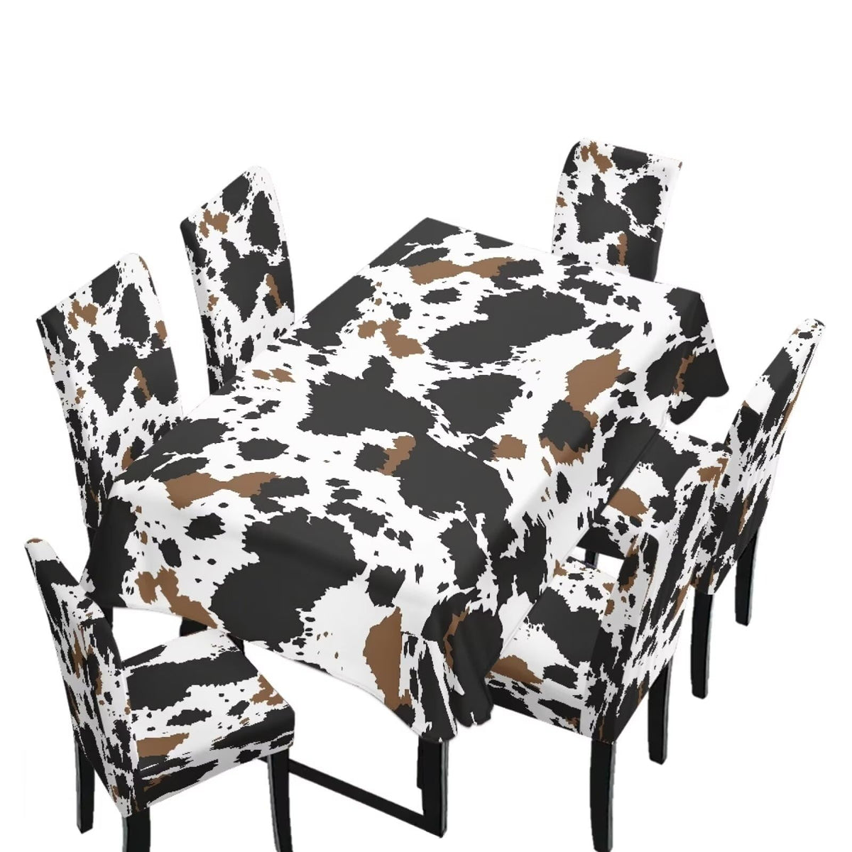 Dining Table Chair Covers 5 Pack, Removable Parsons Chair Slipcovers Dust Proof Tablecloths Scratch Resistant Seat Protector for Dining Room, Sunflower Honeycomb Bee Print Yellow